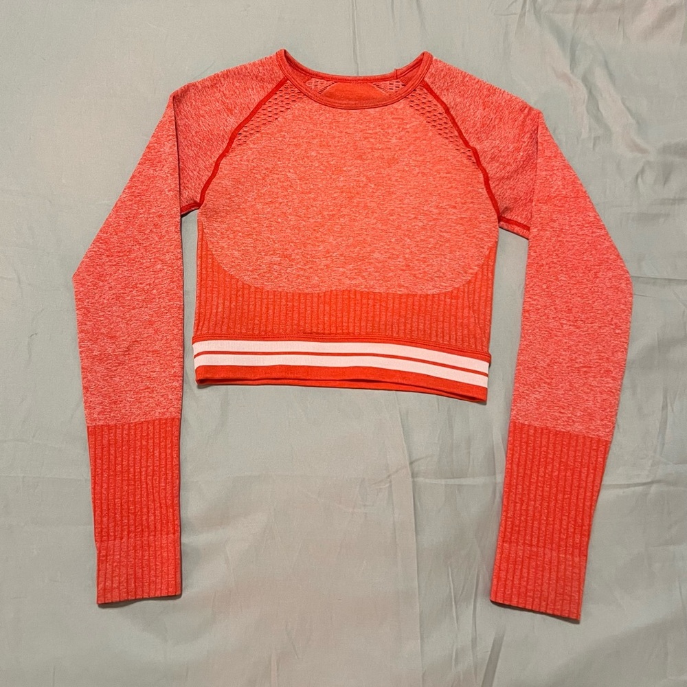 Gym Shark Long Sleeve Crop Top